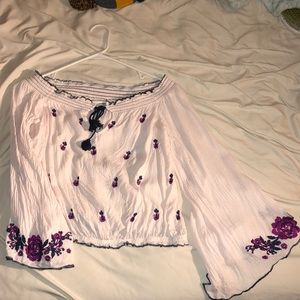 Off the shoulder Shirt